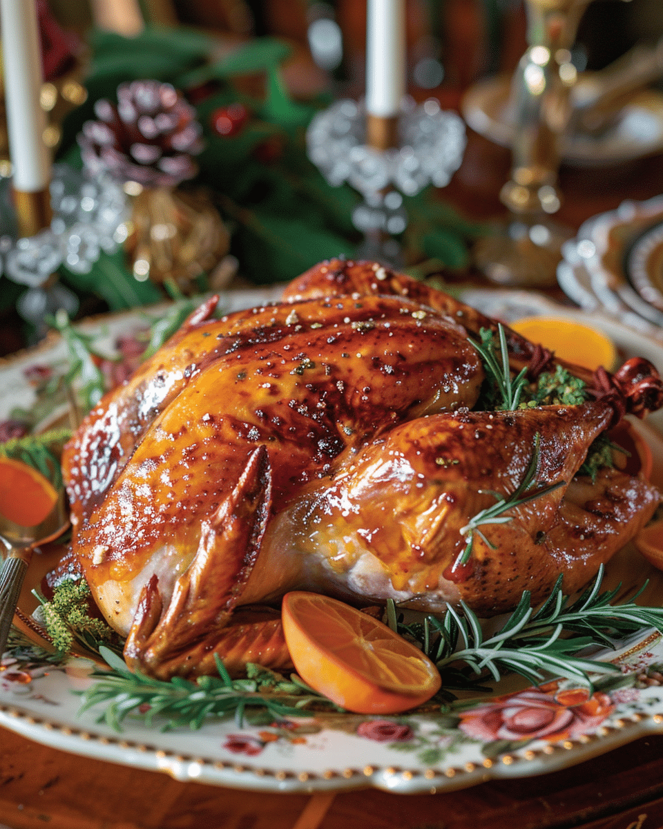 Cane Syrup-Glazed Turkey