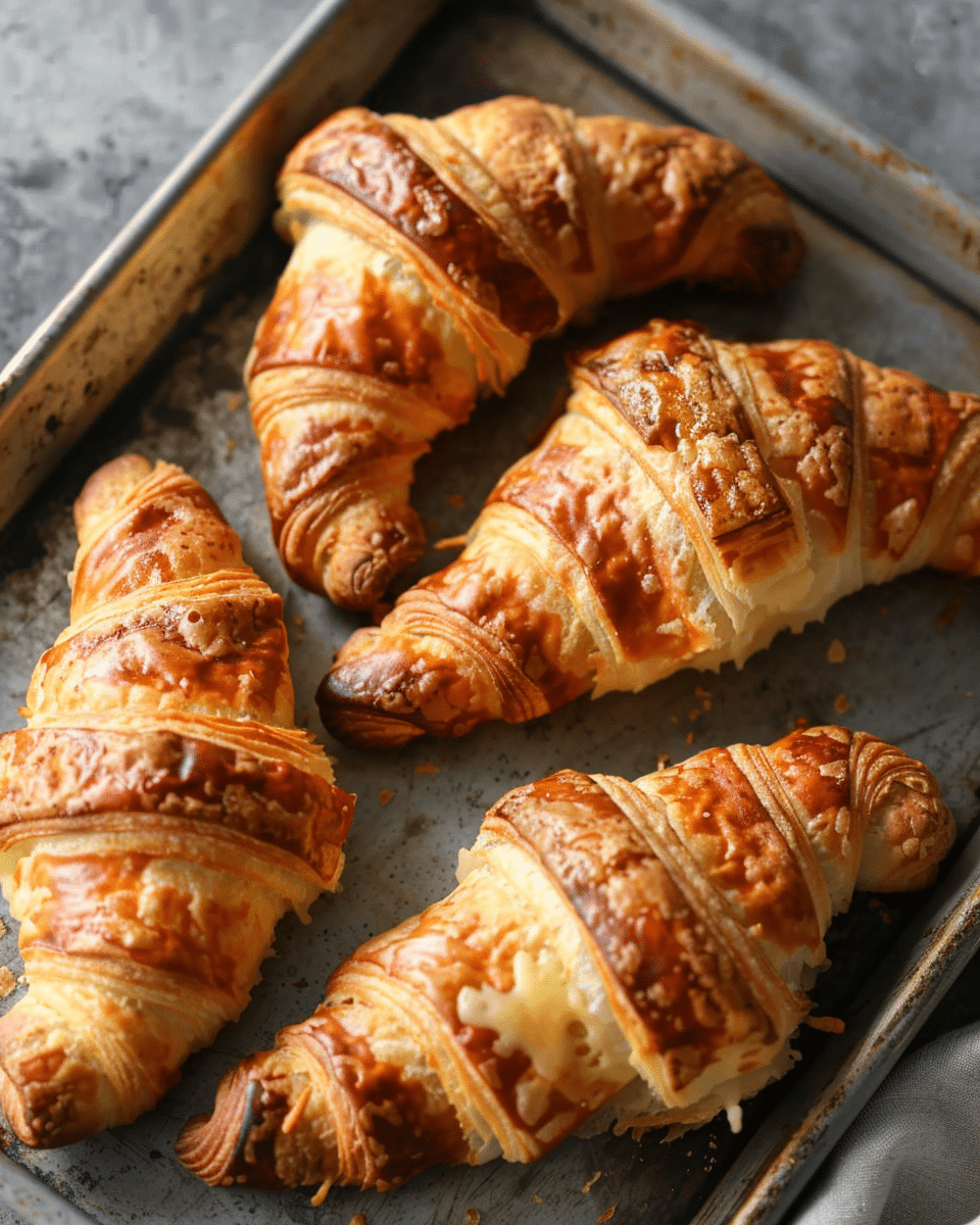 Cheese Croissants Recipe