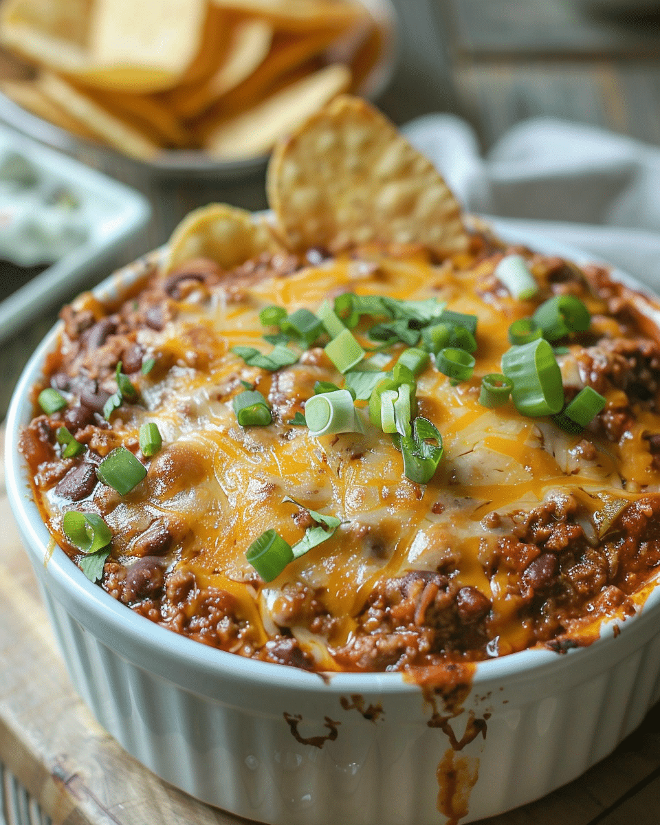 Crockpot Chili Dip Recipe