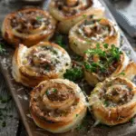 French Dip Pinwheels Recipe