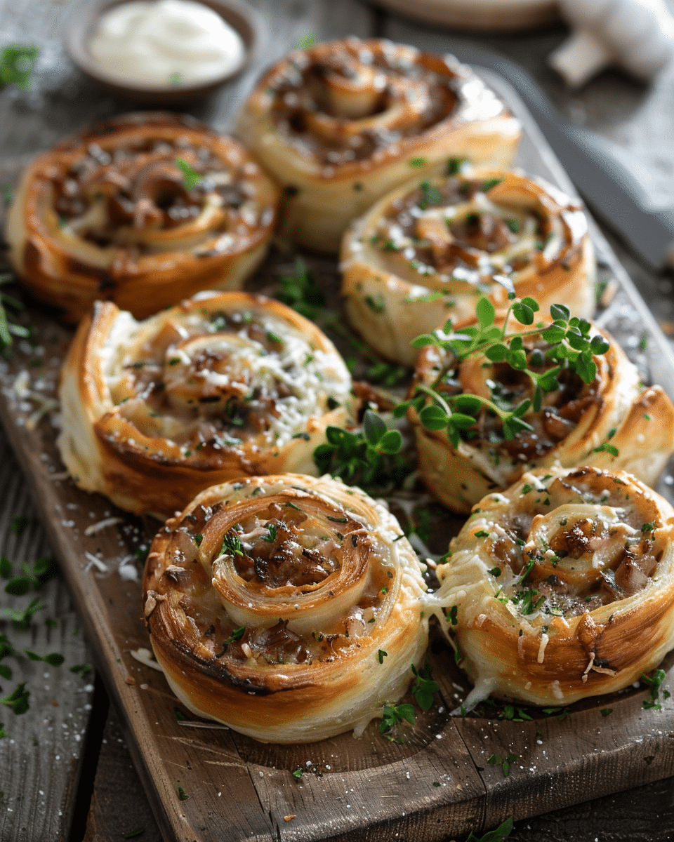 French Dip Pinwheels Recipe