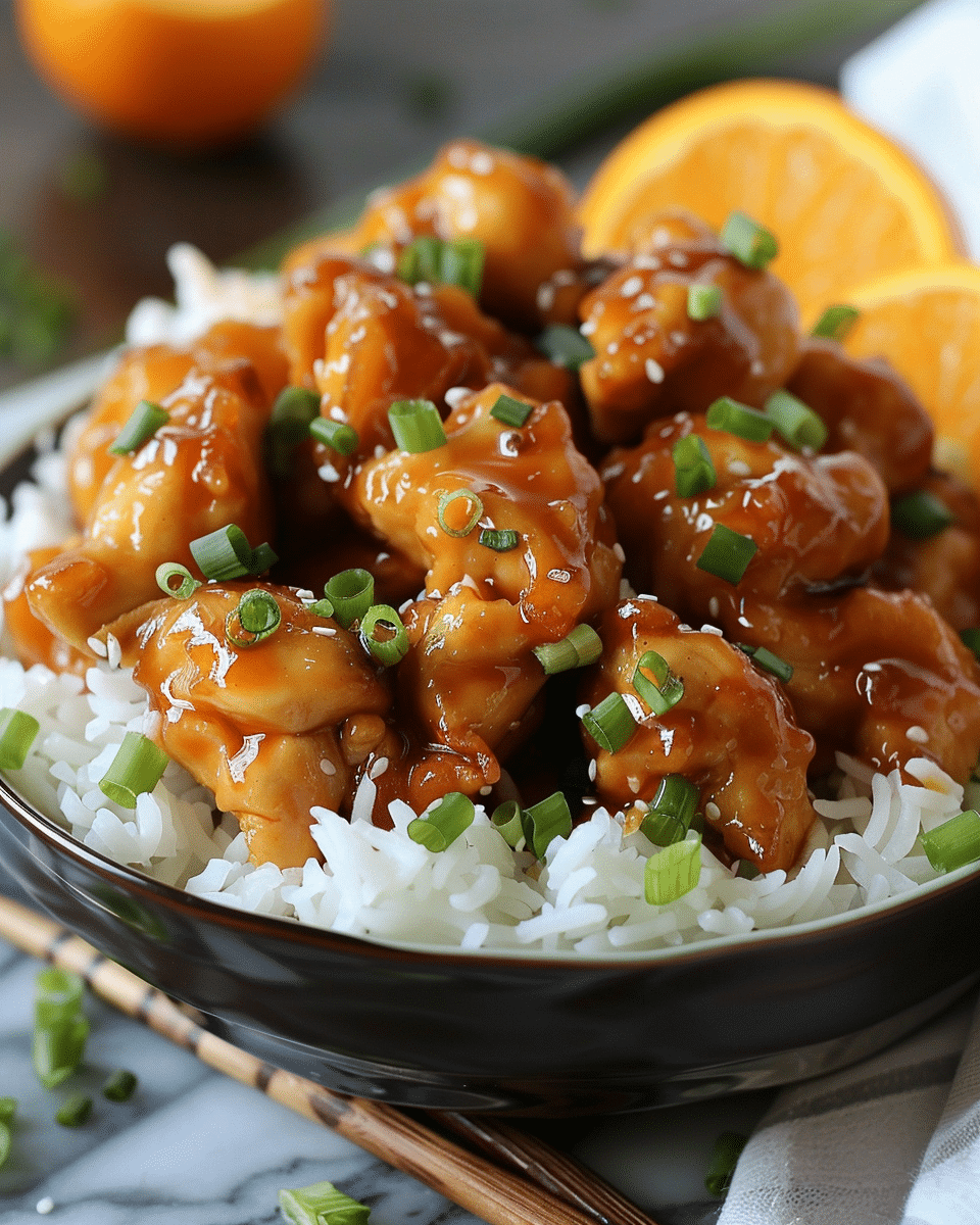 Easy Orange Chicken Recipe