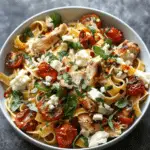 Easy Baked Feta Chicken Pasta