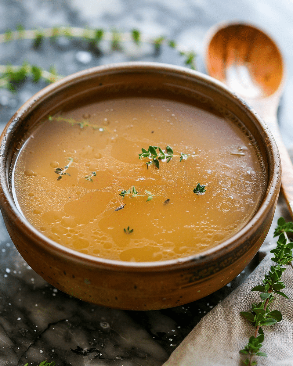 Easy Homemade Chicken Broth