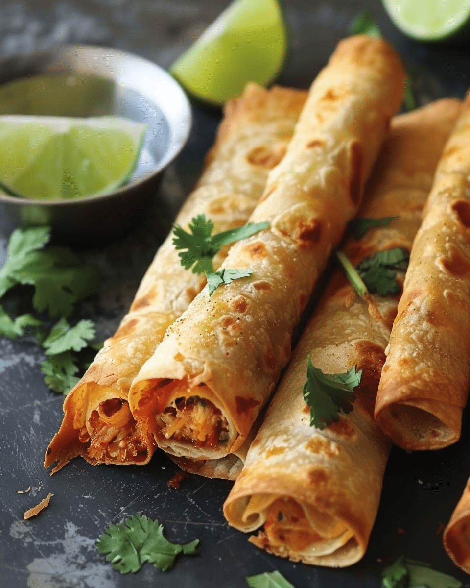 Easy Baked Taquitos