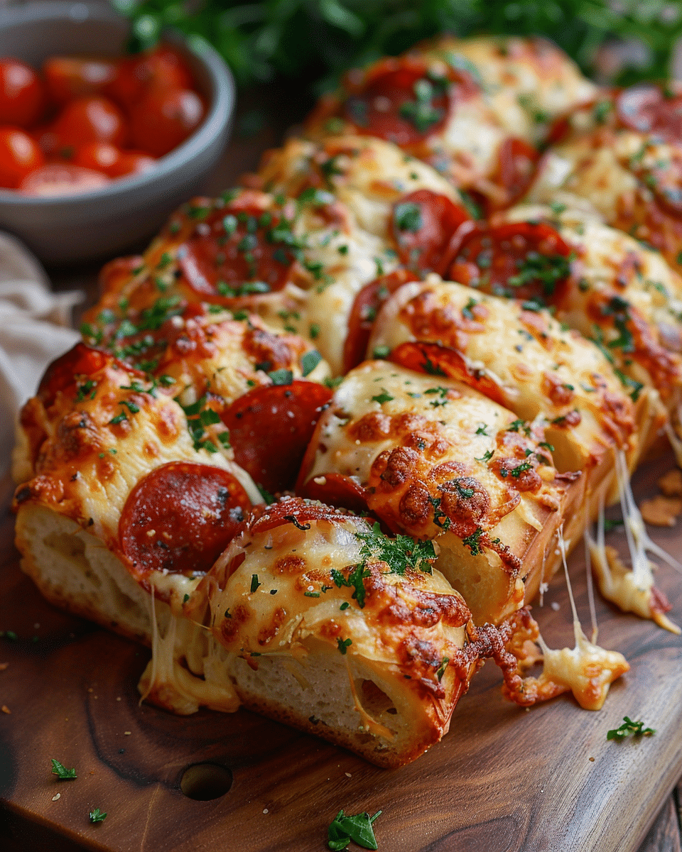 Easy Pull Apart Pizza Bread Recipe