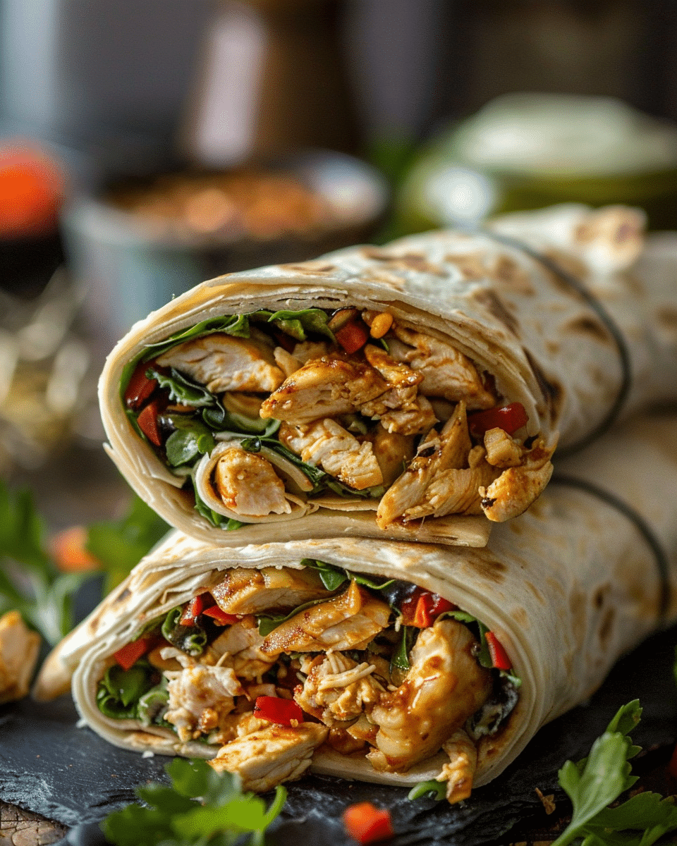 Firecracker Chicken Wraps Recipe