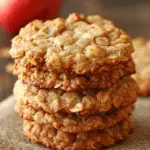 Chewy Apple Oatmeal Cookies