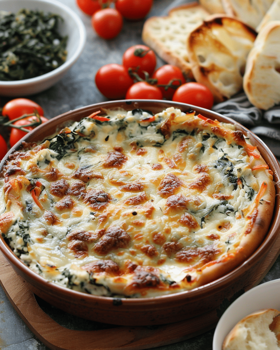 Hot Spinach Dip Recipe