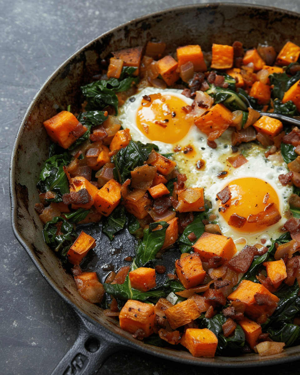 Vegetarian Sweet Potato Hash
