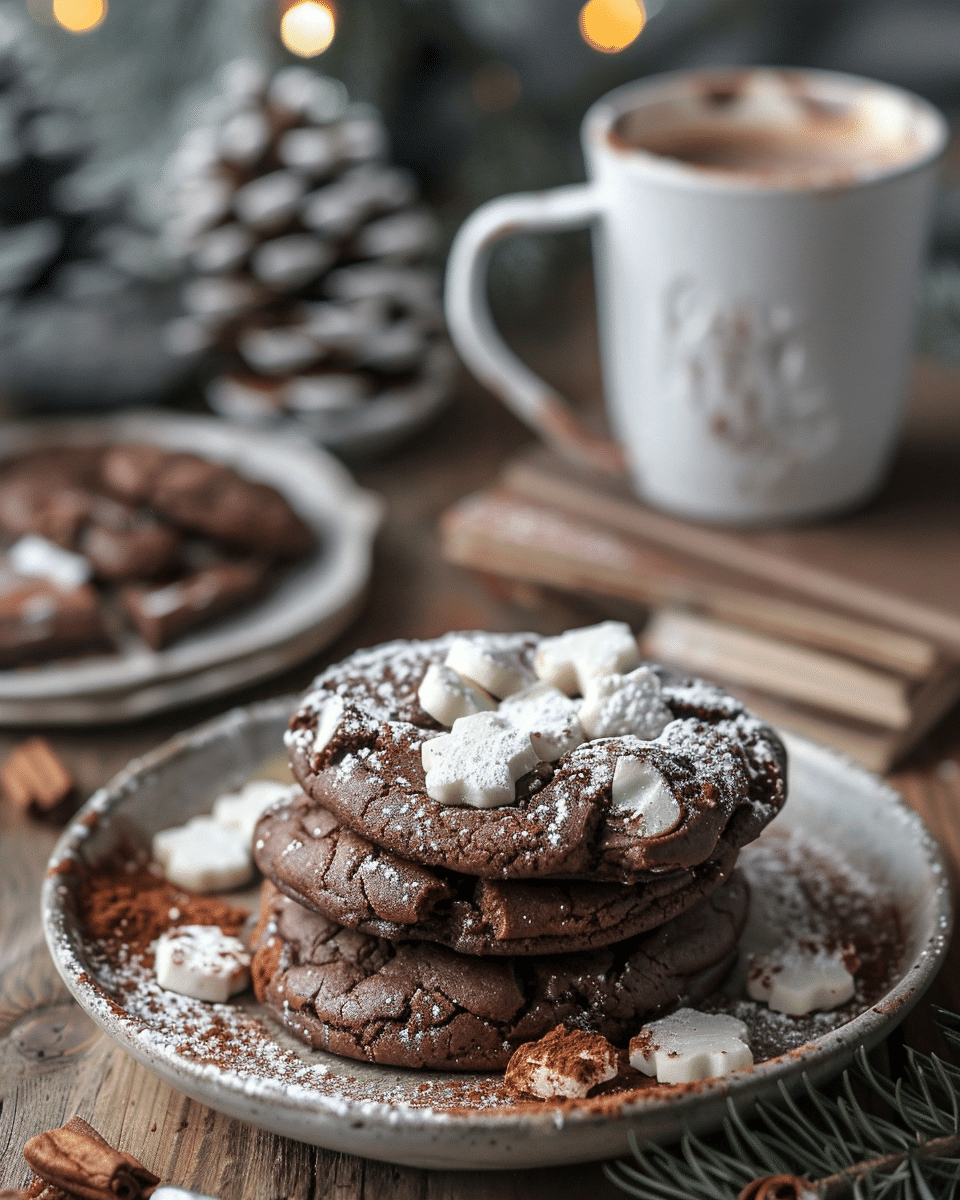 Hot Cocoa Cookies