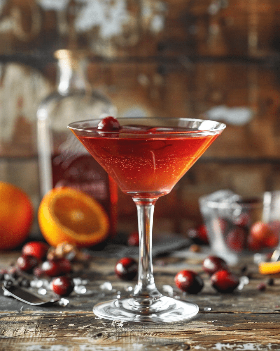 Cranberry-Orange Cosmo