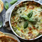 Hot Cheesy Pesto Dip Recipe