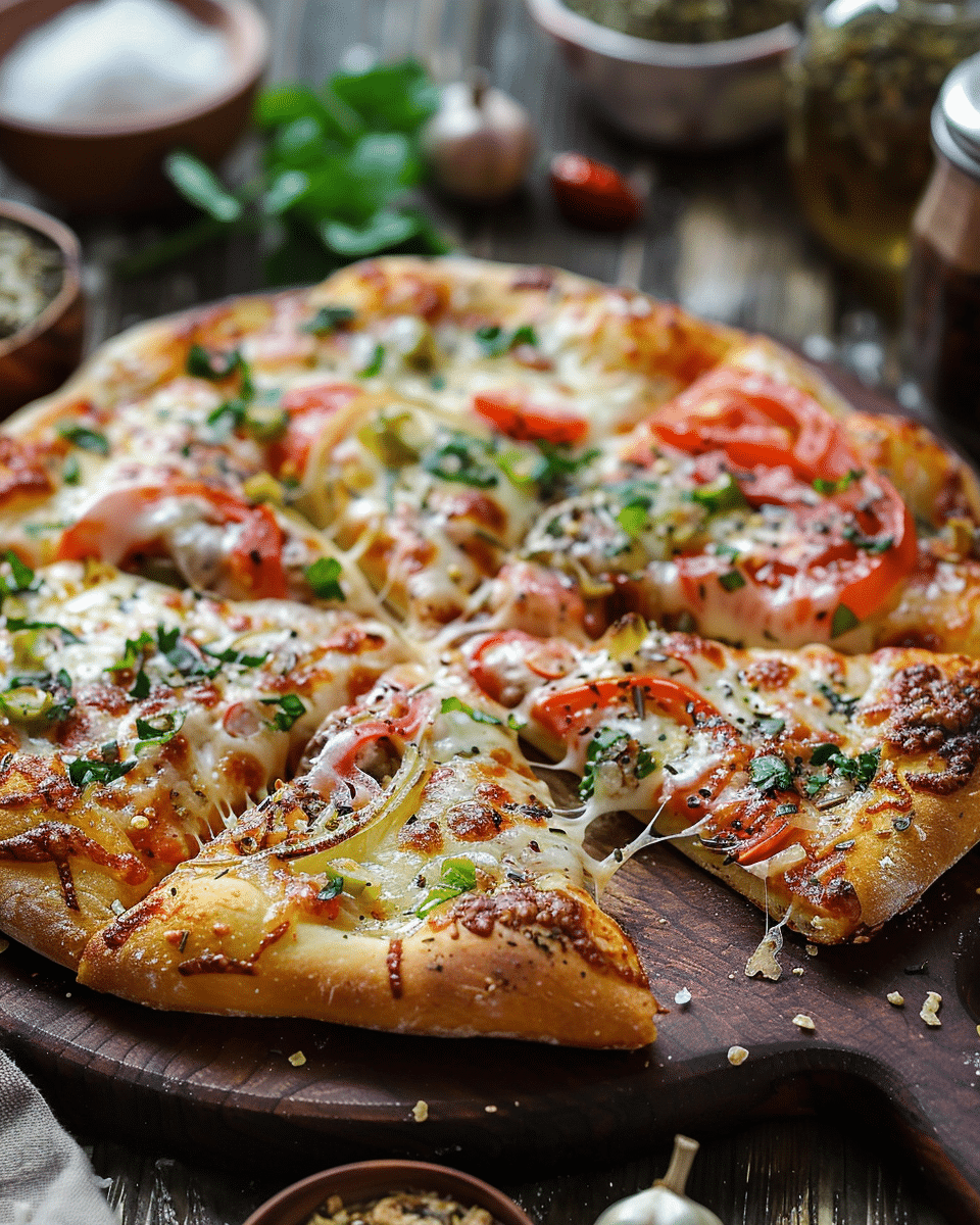 Bread Pizza Recipe