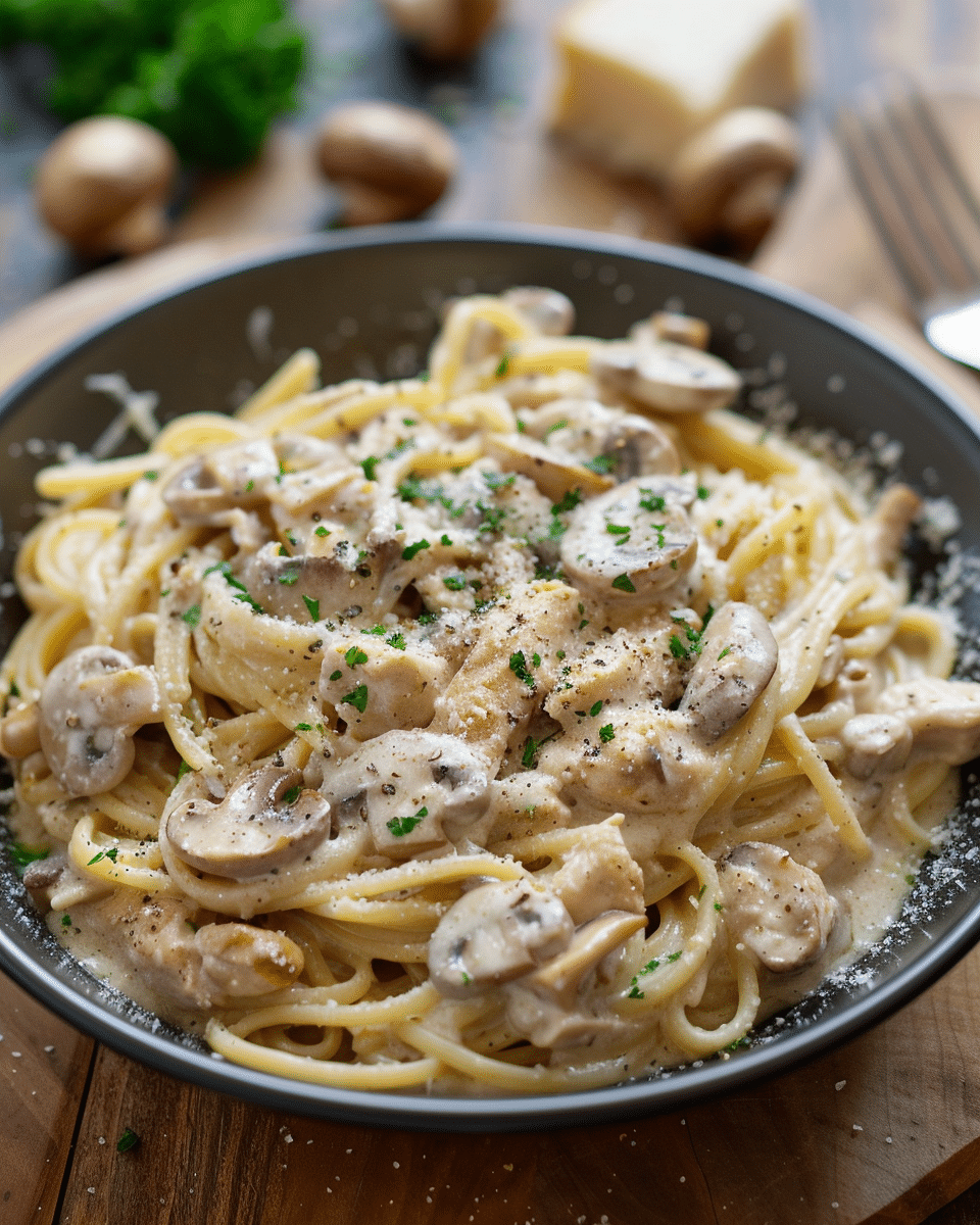 Chicken Tetrazzini Recipe With Cream of Mushroom Soup