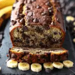 Chocolate Chip Banana Bread No Oil