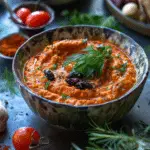 Muhammara (Roasted Red Pepper Dip)
