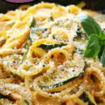 Baked Pumpkin Pasta with Zucchini