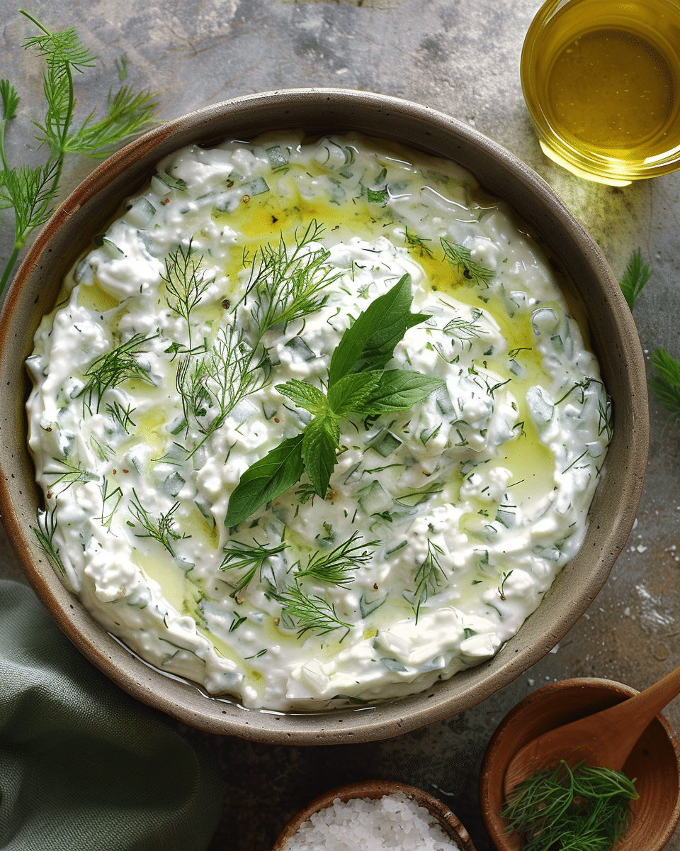 Easy Homemade Tzatziki