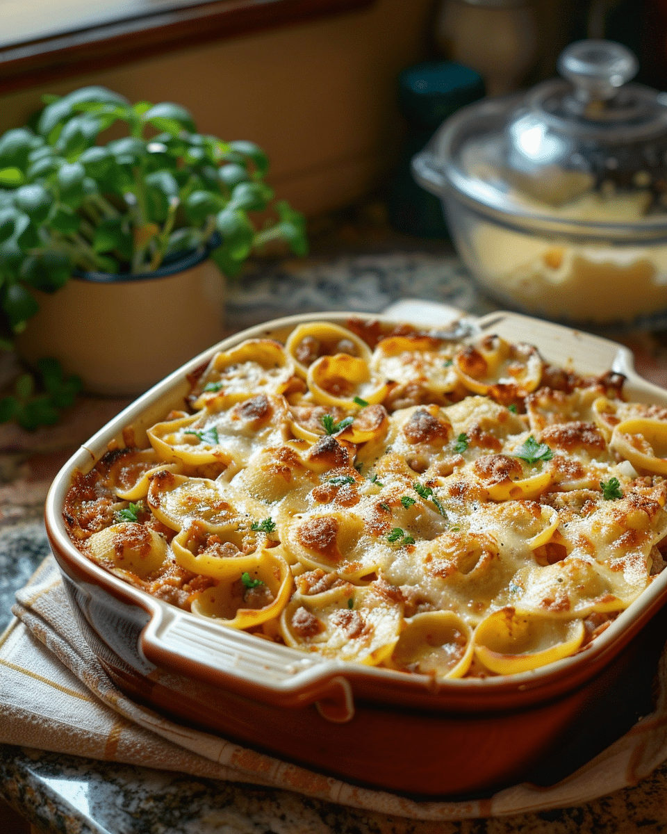 Baked Orecchiette with Lamb alla Materana