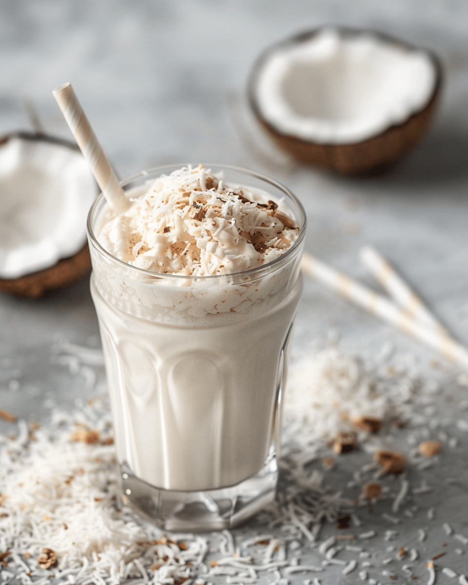 Coconut Milkshake Recipe – Creamy, Refreshing, and Easy to Make