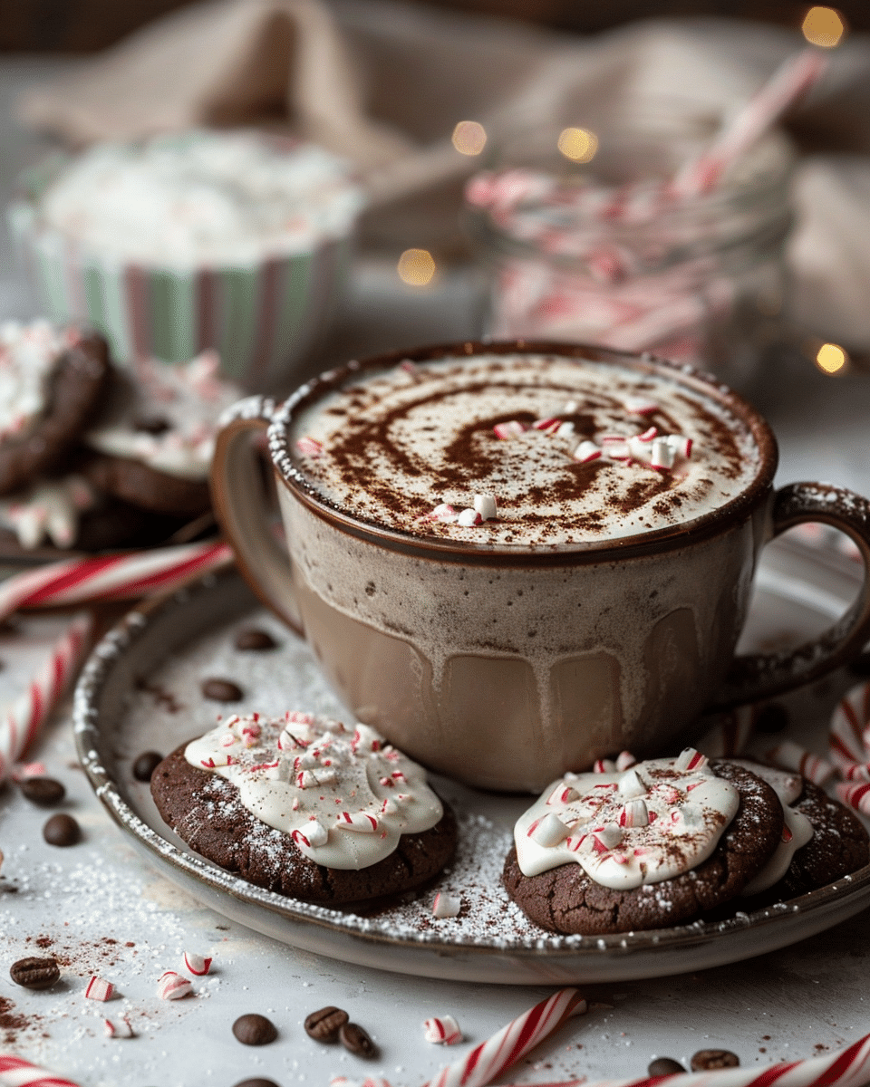 Peppermint Mocha Cookies