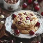 Cherry White Chocolate Chip Cookies