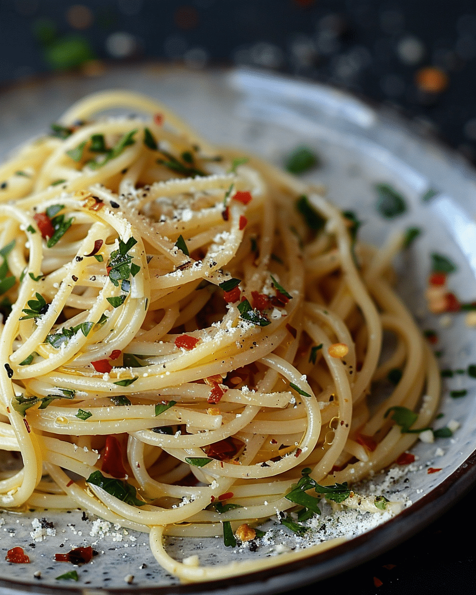 Spaghetti Aglio, Olio e Peperoncino