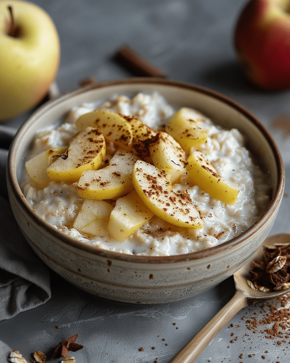 Apple Pie Overnight Oats