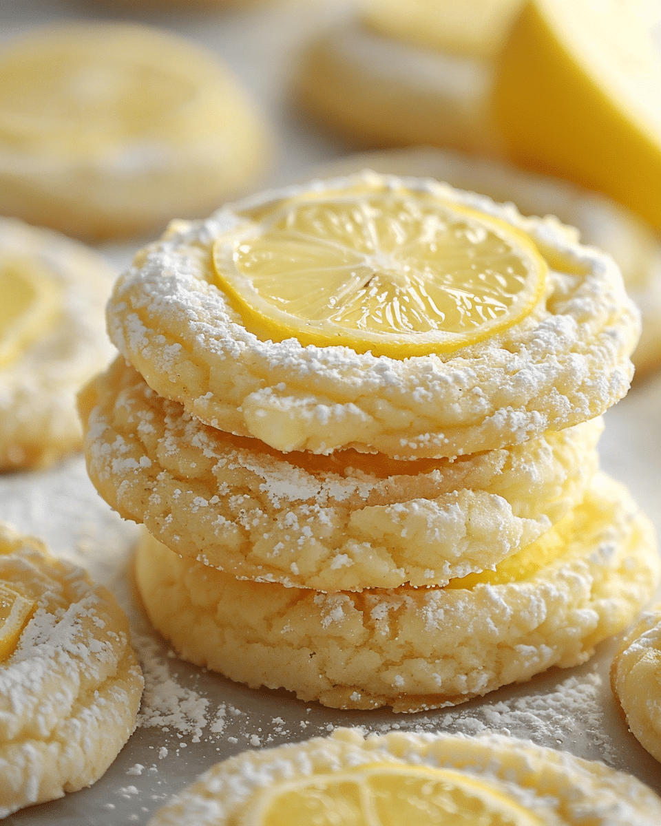 Soft Italian Lemon Ricotta Cookies