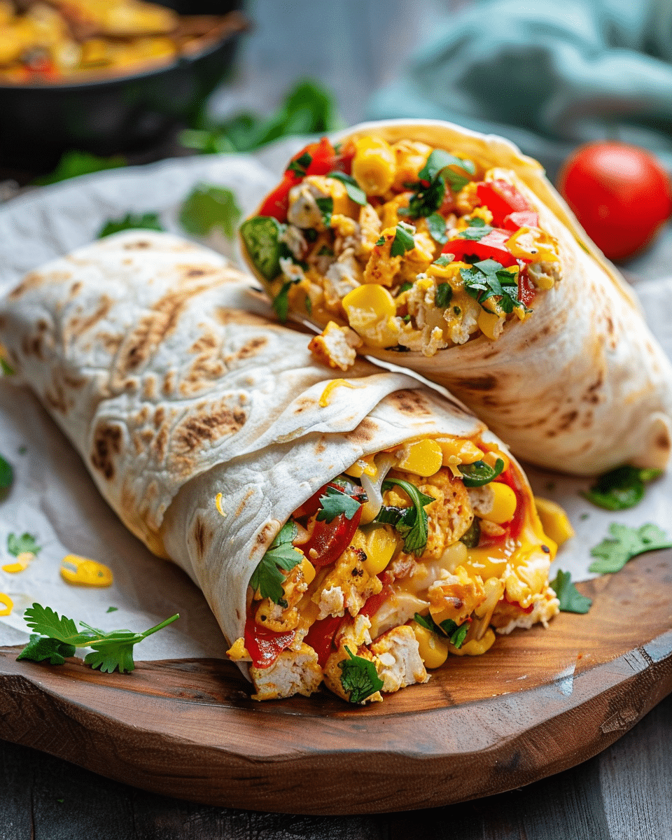 Easy Breakfast Burritos