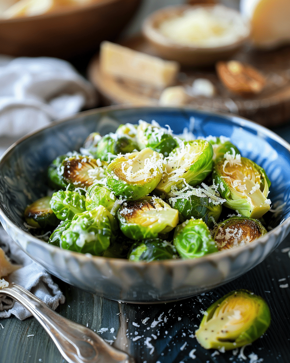 Parmesan Brussels Sprouts